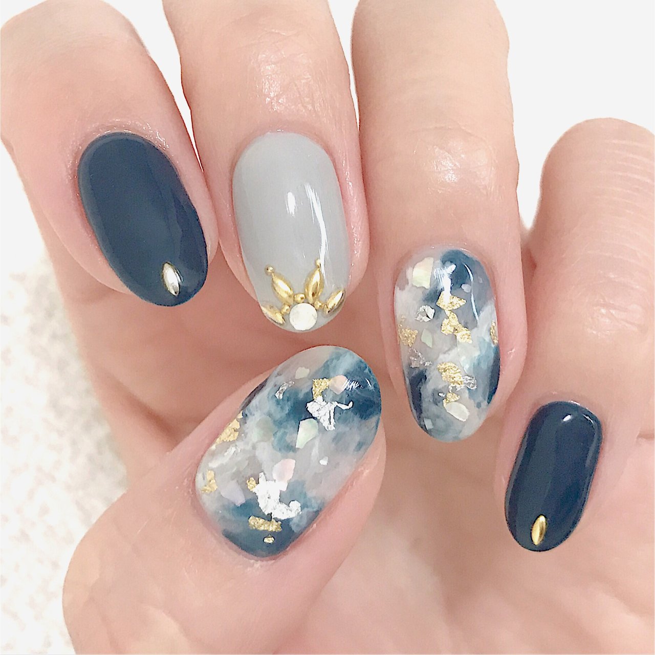 春 夏 パーティー 女子会 ハンド Nail Salon Leamのネイルデザイン No ネイルブック