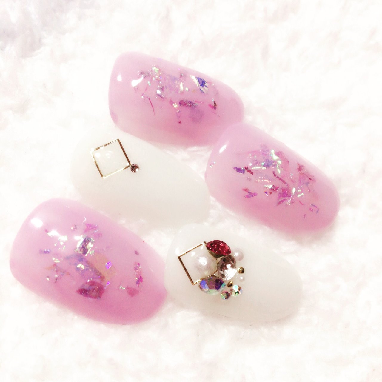春 冬 オフィス デート ハンド Luby Nailのネイルデザイン No ネイルブック