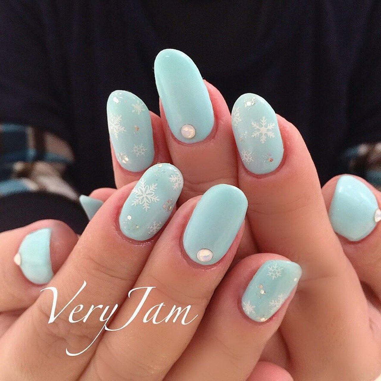 冬 パーティー デート 女子会 ハンド Veryjam Nail Eyelashのネイルデザイン No 303 ネイルブック