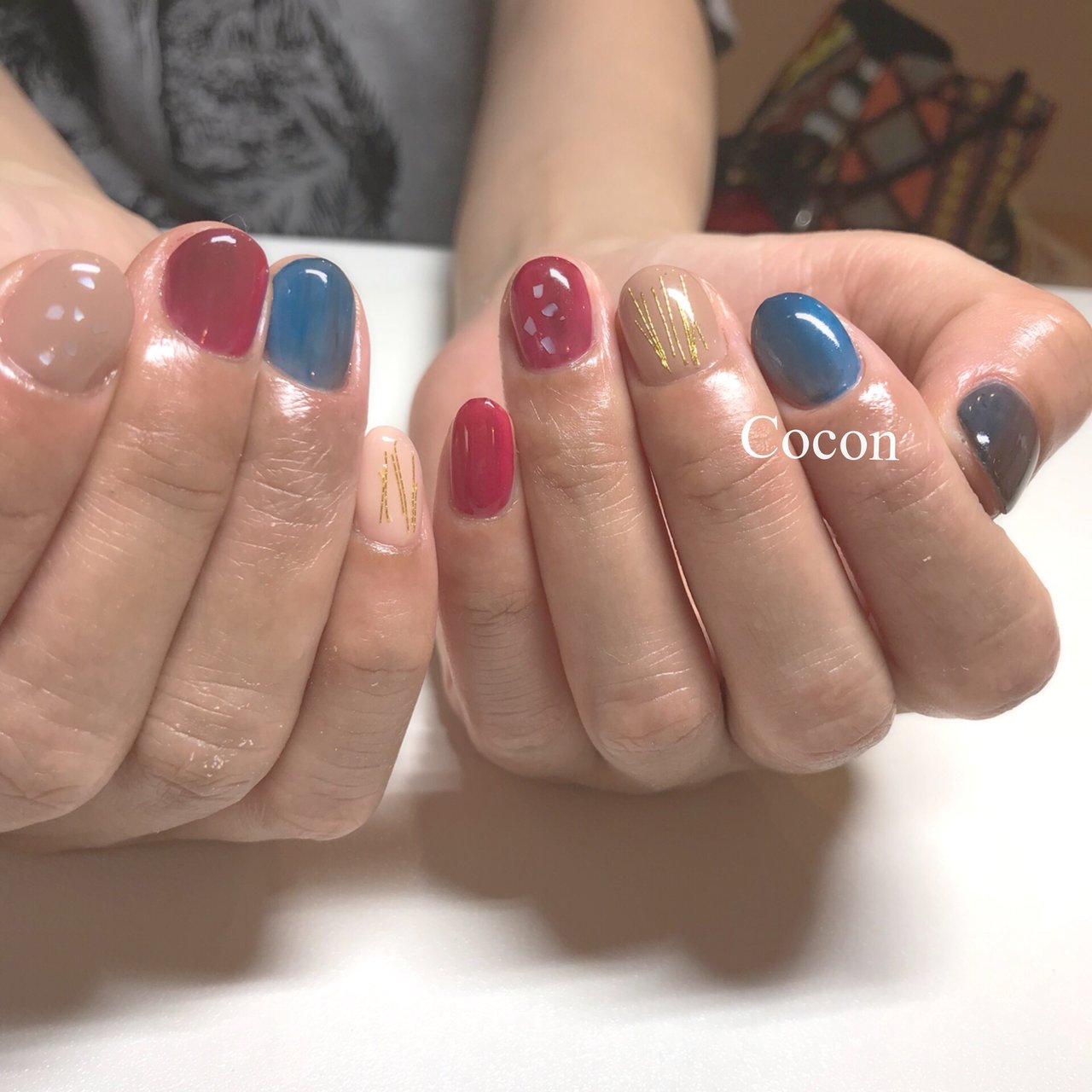 オールシーズン旅行リゾート女子会ハンド Cocon Nailのネイル