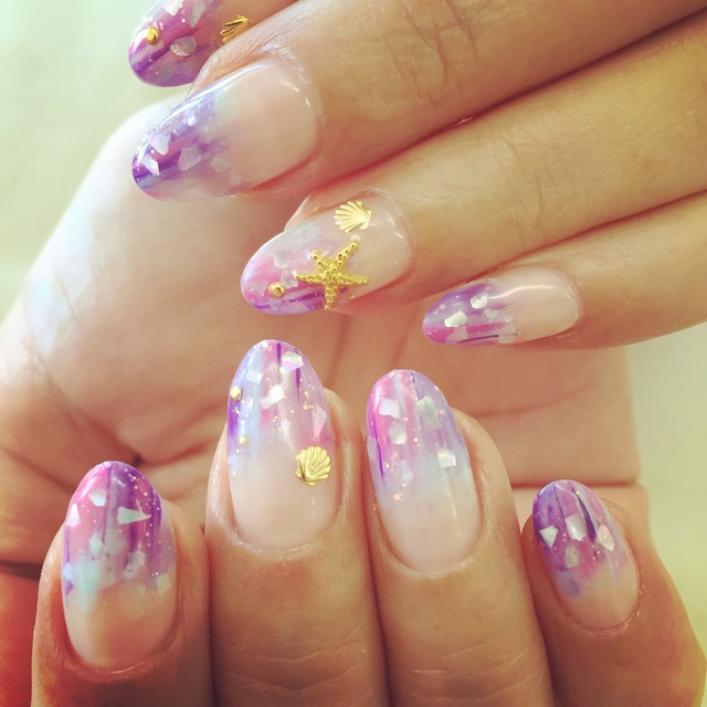 Ortensia. by April 6 Nail.｜沖縄市のネイルサロン｜ネイルブック