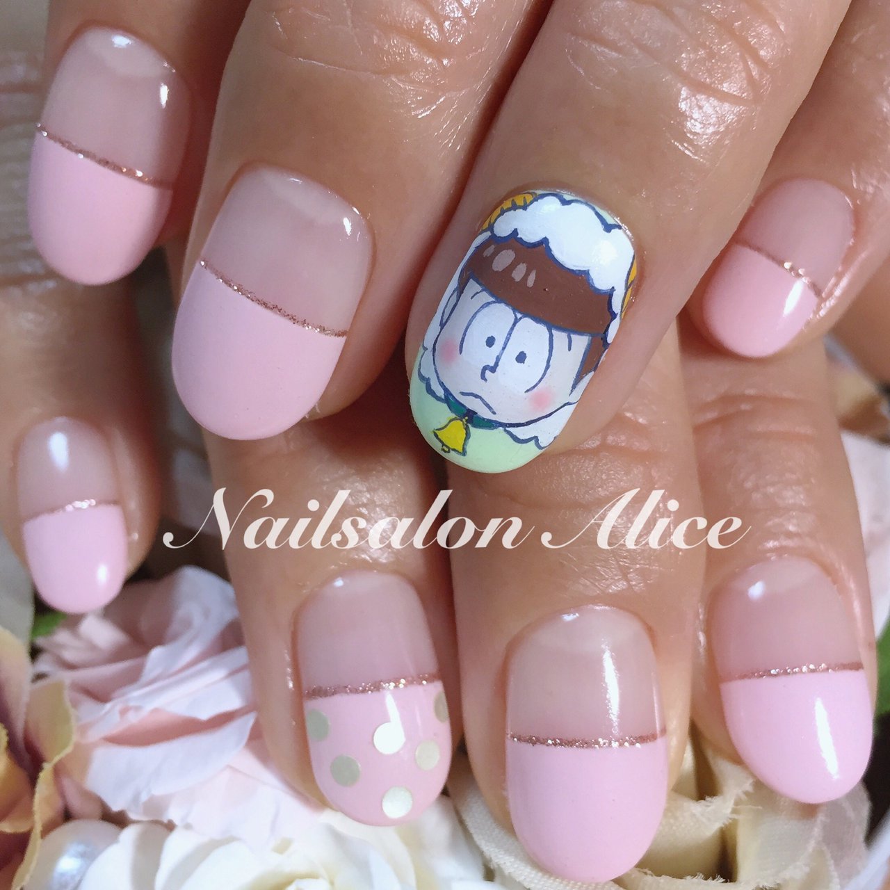 オールシーズン ライブ オフィス ハンド 痛ネイル Nailsalon Aliceのネイルデザイン No ネイルブック