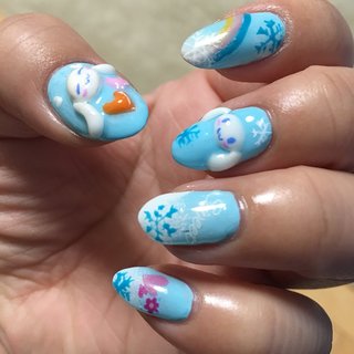 シナモロールのネイルデザイン 9ページ目 ネイルブック