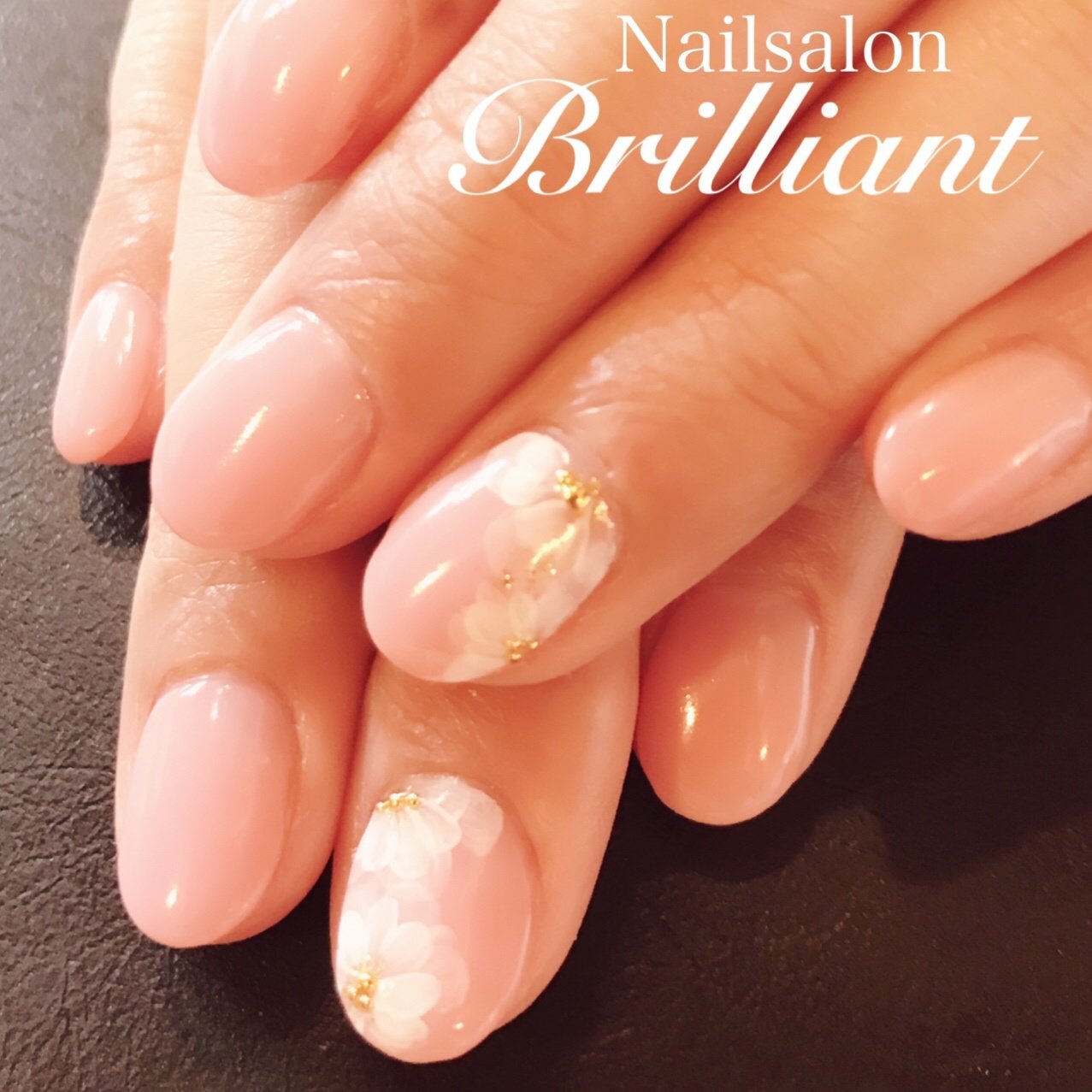 夏 オールシーズン オフィス デート ハンド Nailsalonbrilliantのネイルデザイン No ネイルブック