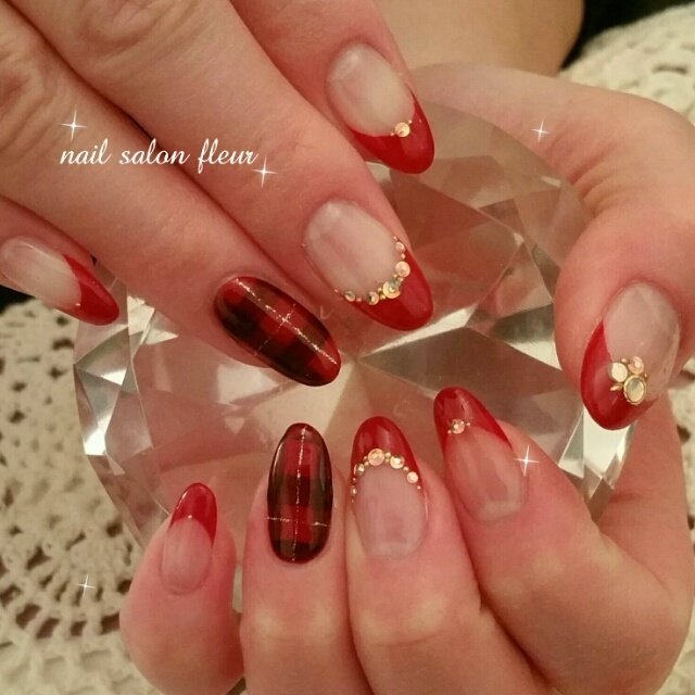 冬 クリスマス パーティー デート ハンド Nailsalonfleur フルール 御殿場のネイルデザイン No ネイルブック