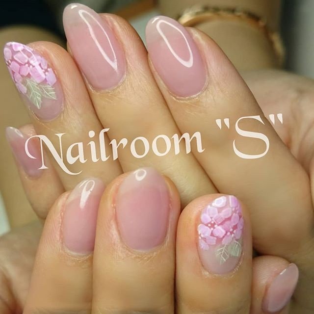 春 夏 梅雨 オフィス ハンド Nail Room Sのネイルデザイン No ネイルブック
