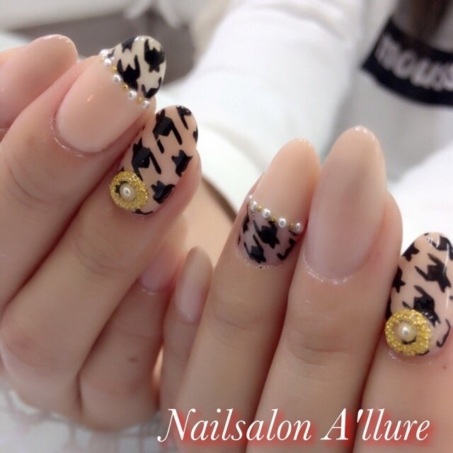 冬 クリスマス パーティー デート ハンド Nailsalon A Llure アリュール のネイルデザイン No ネイルブック