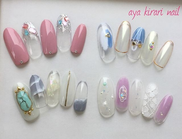 春 夏 シンプル フレンチ ワンカラー 綾kirarinail Ayakirarinail のネイルデザイン No 330 ネイル ブック