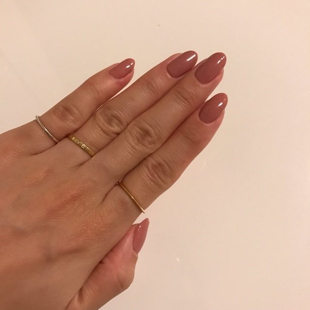 ハンド ワンカラー ベージュ ピンク ブラウン Mamisnailのネイルデザイン No ネイルブック