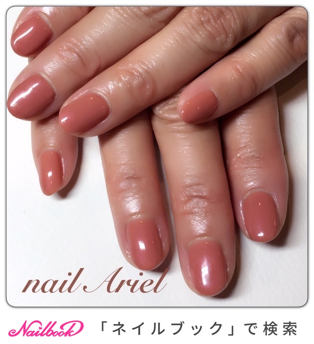秋 オールシーズン オフィス ハンド ジェル ネイルサロン アリエルのネイルデザイン No ネイルブック