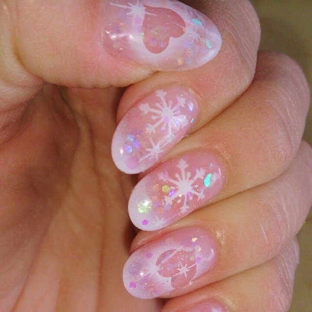 秋 冬 ハンド グラデーション ハート Frontiernail 渋谷美香のネイルデザイン No ネイルブック