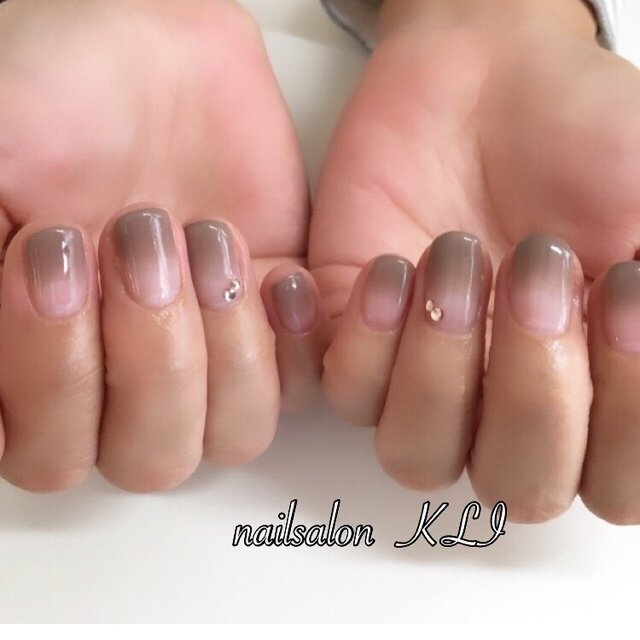 秋 冬 ハンド シンプル グラデーション Asami Nailsのネイルデザイン No ネイルブック