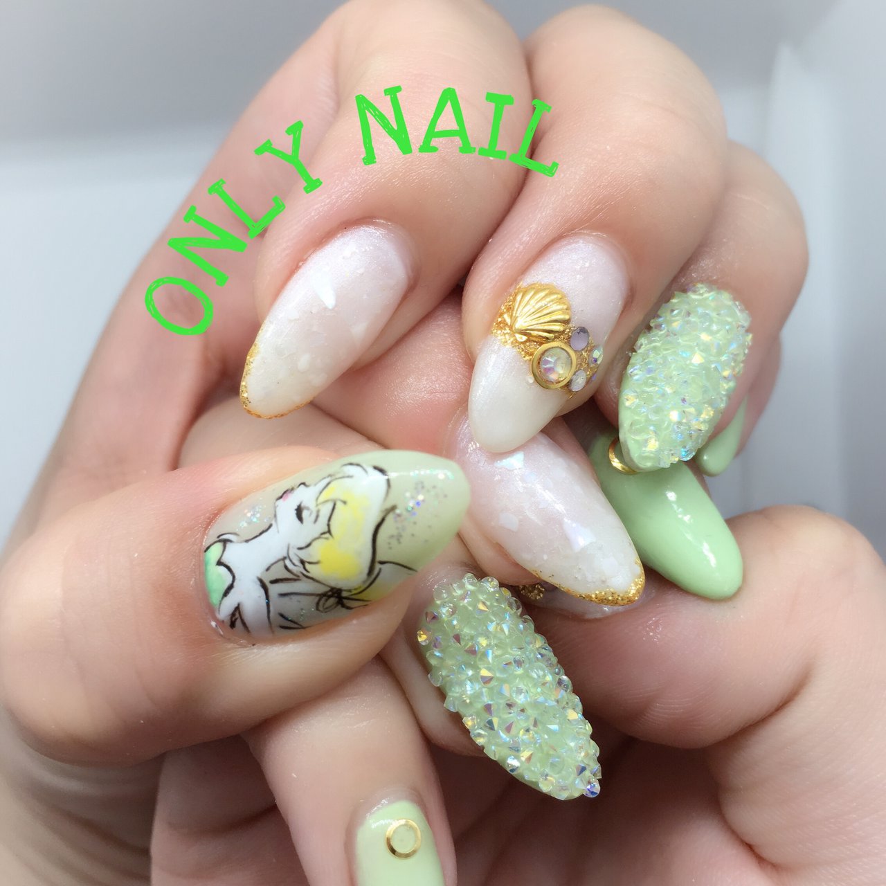 春 夏 オールシーズン パーティー ハンド Only Nail 西船橋南口徒歩6分 のネイルデザイン No ネイルブック