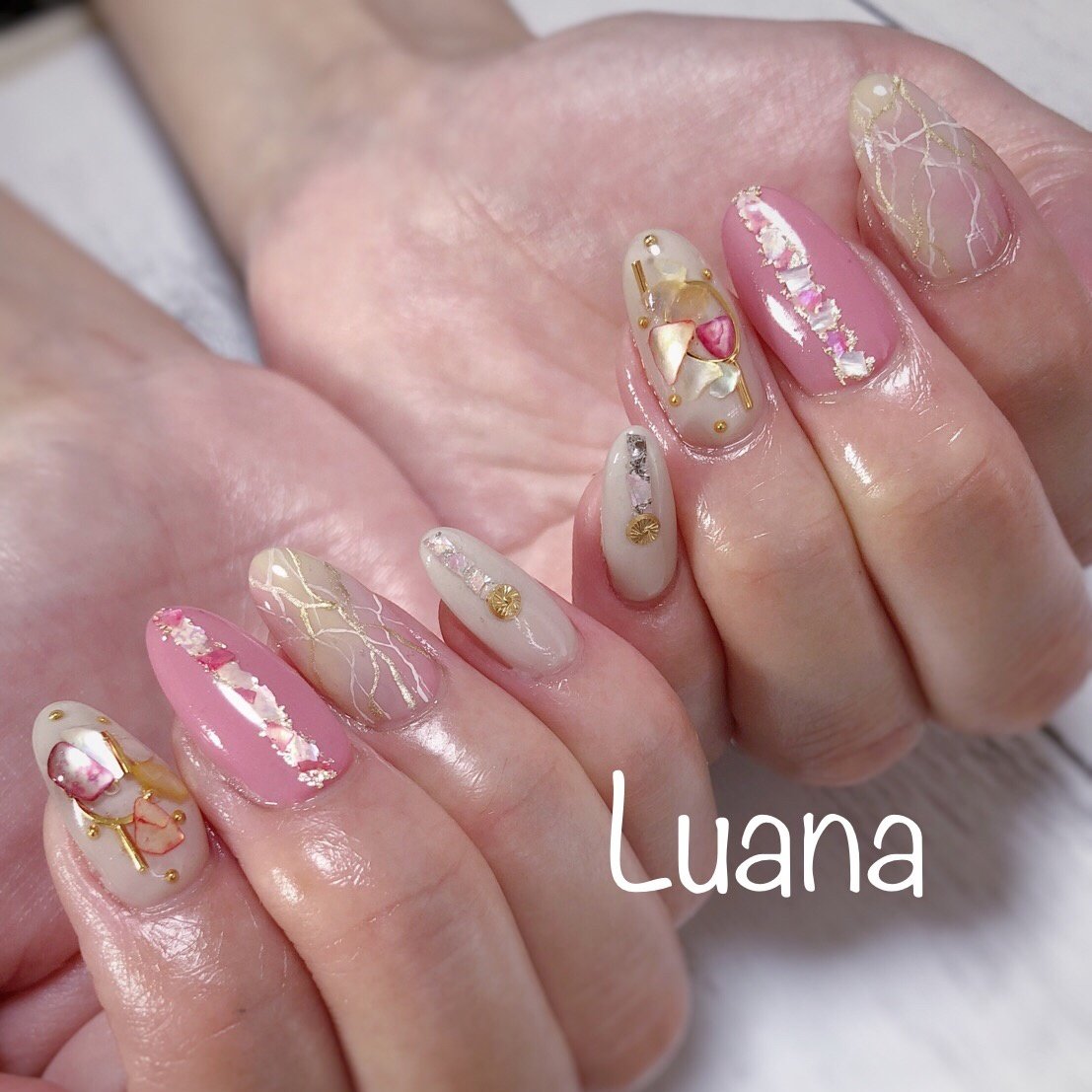 夏 旅行 海 リゾート ハンド Nail Luana のネイルデザイン No ネイルブック