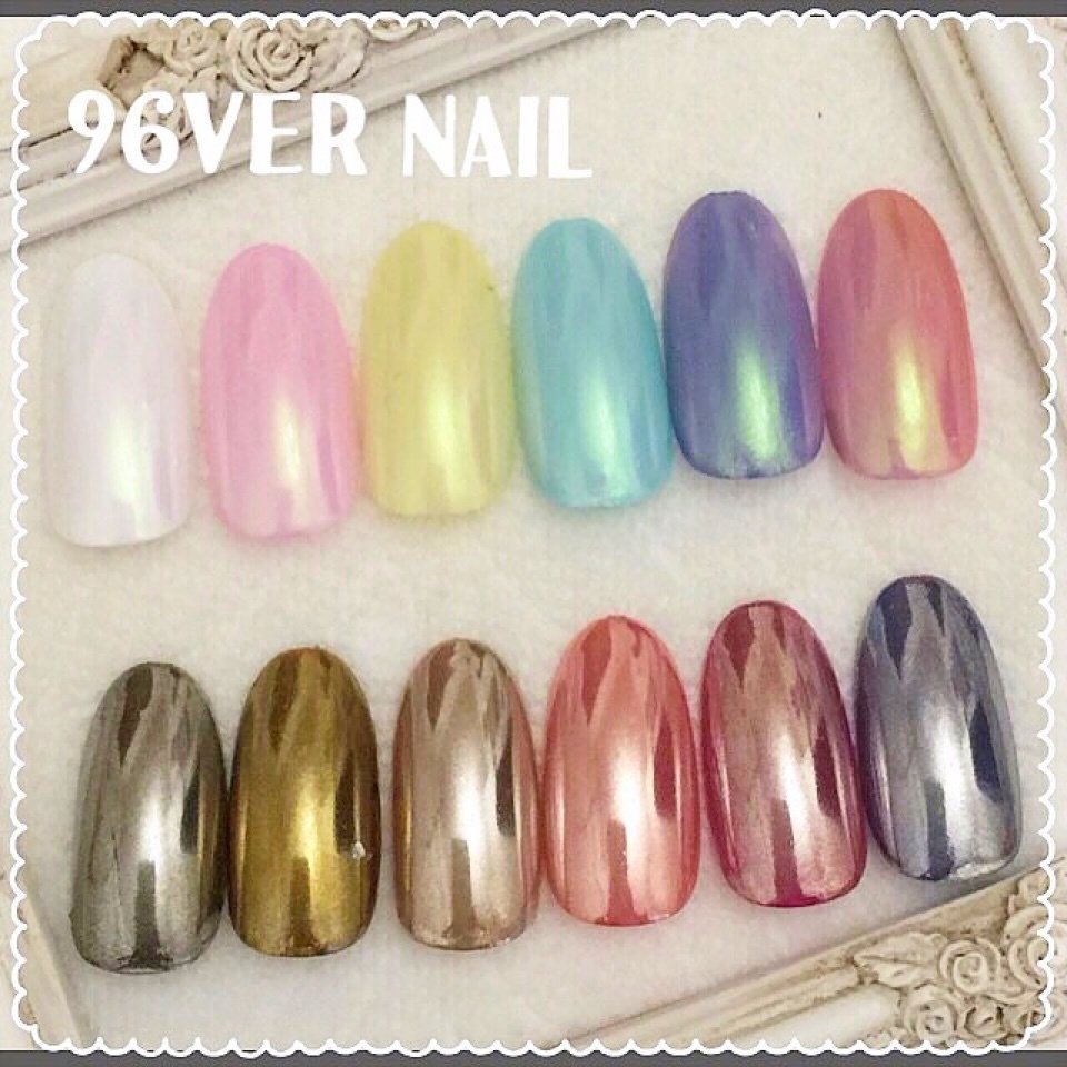 ワンカラー メタリック ネイルチップ 96ver Nailのネイルデザイン No ネイルブック