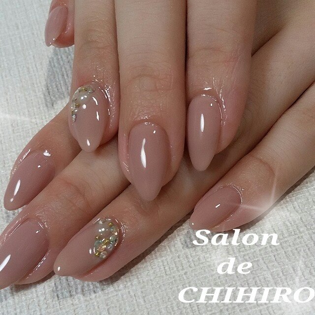 秋 冬 オフィス デート ハンド Salonde0chihiroのネイルデザイン No ネイルブック