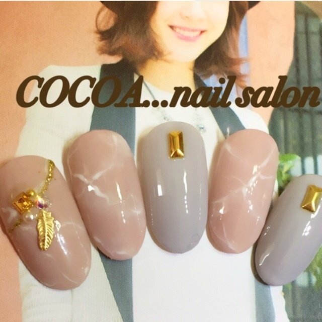 秋 冬 オールシーズン オフィス ハンド 西宮ココアnailsalonのネイルデザイン No 1791505 ネイルブック