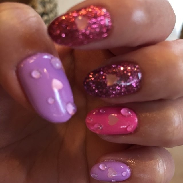 ピンク ネイビー Ohimesama47のネイルデザイン No ネイルブック