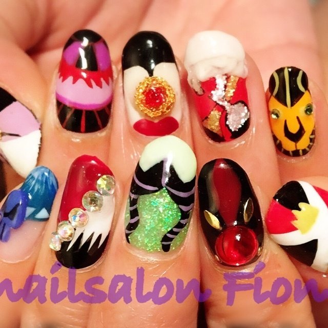 秋 ハロウィン パーティー ハンド ワンカラー Nailsalon Fionaのネイルデザイン No ネイルブック