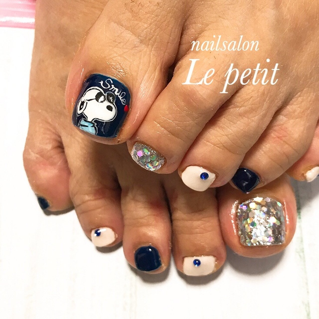 夏 オールシーズン 旅行 海 フット Nailslon Le Petitのネイルデザイン No ネイルブック