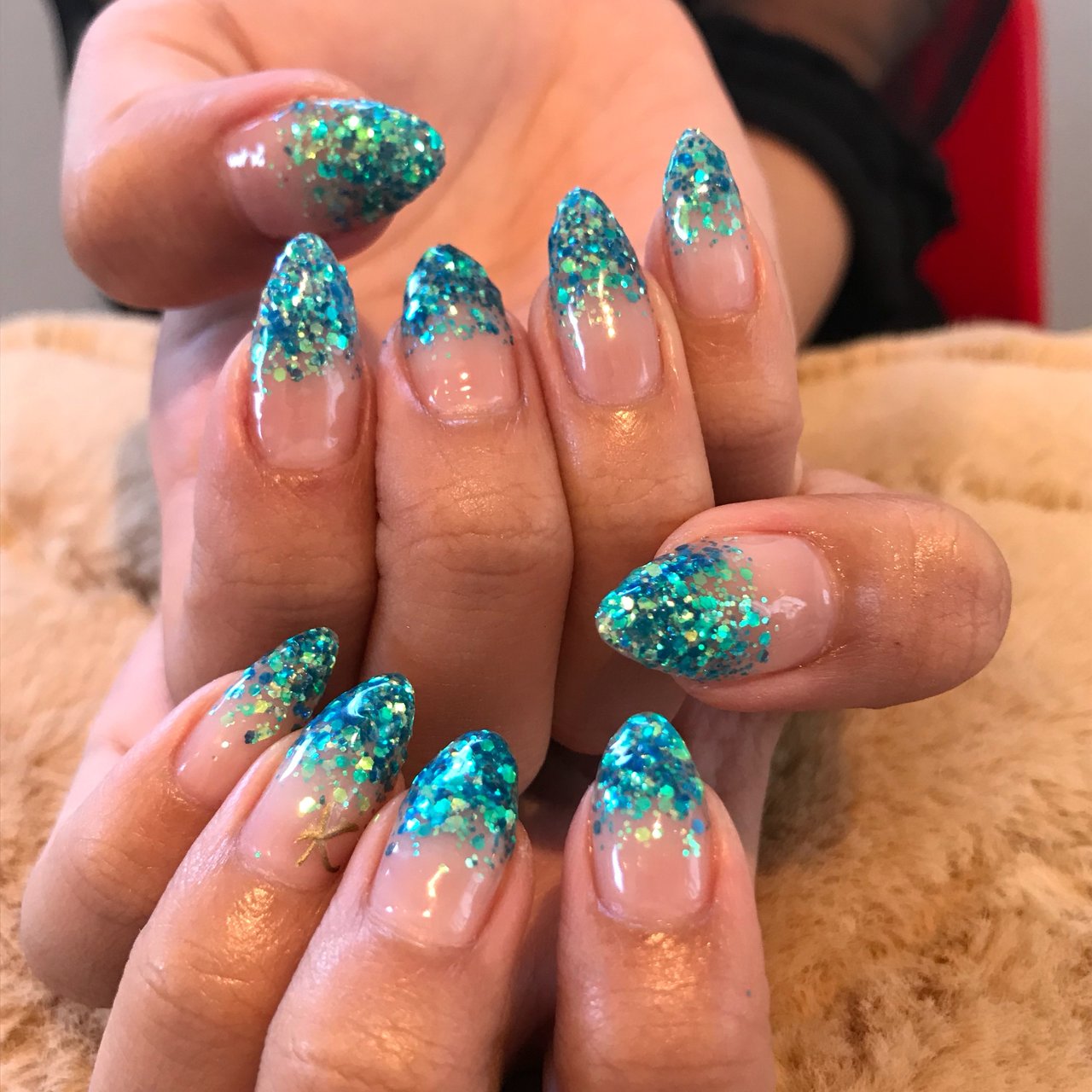 夏 海 リゾート ハンド シンプル A Nail Yuka Amariのネイルデザイン No ネイルブック