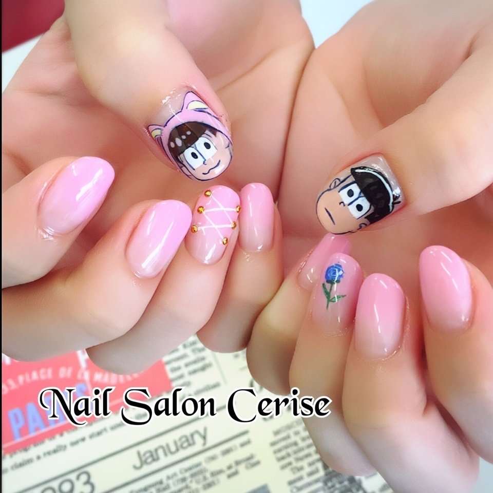 オールシーズン パーティー ハンド グラデーション 痛ネイル Nail Salon Cerise ネイルサロンスリーズ のネイル デザイン No ネイルブック