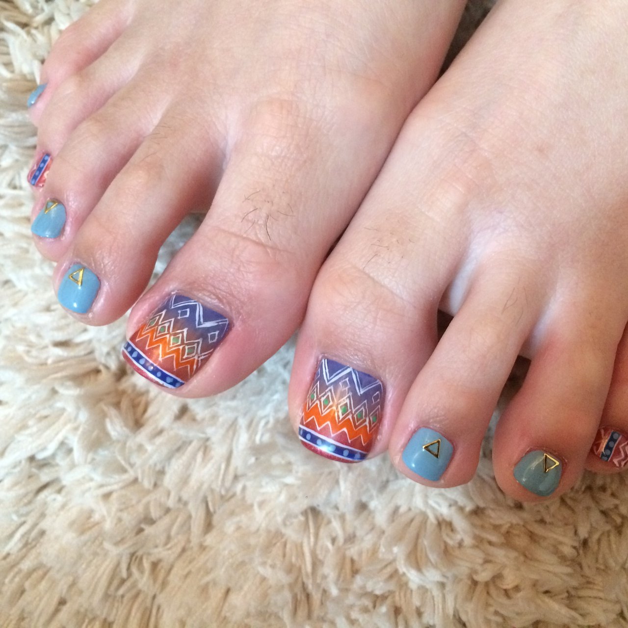 夏 旅行 海 リゾート フット Nail Salon Paint 吉祥寺のネイルデザイン No ネイルブック