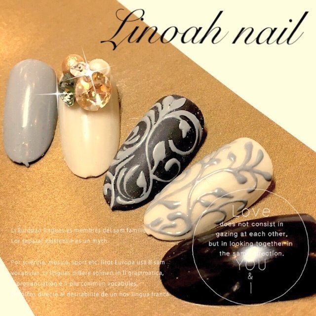 秋 冬 パーティー ハンド ワンカラー Maikomのネイルデザイン No ネイルブック