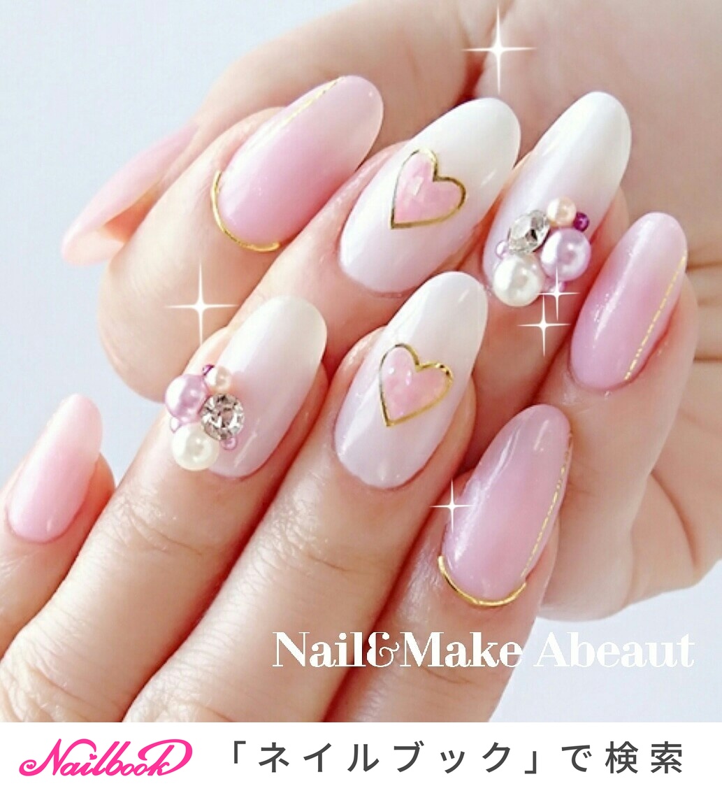 オールシーズン 旅行 ブライダル パーティー ハンド Nail Makeabeaut ｱﾋﾞｭｰﾄ のネイルデザイン No 3218423 ネイル ブック