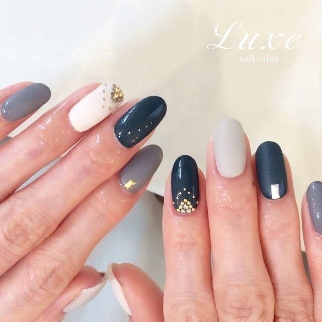 オールシーズン オフィス パーティー デート ハンド Nailsalonluxe Ginzaのネイルデザイン No ネイルブック