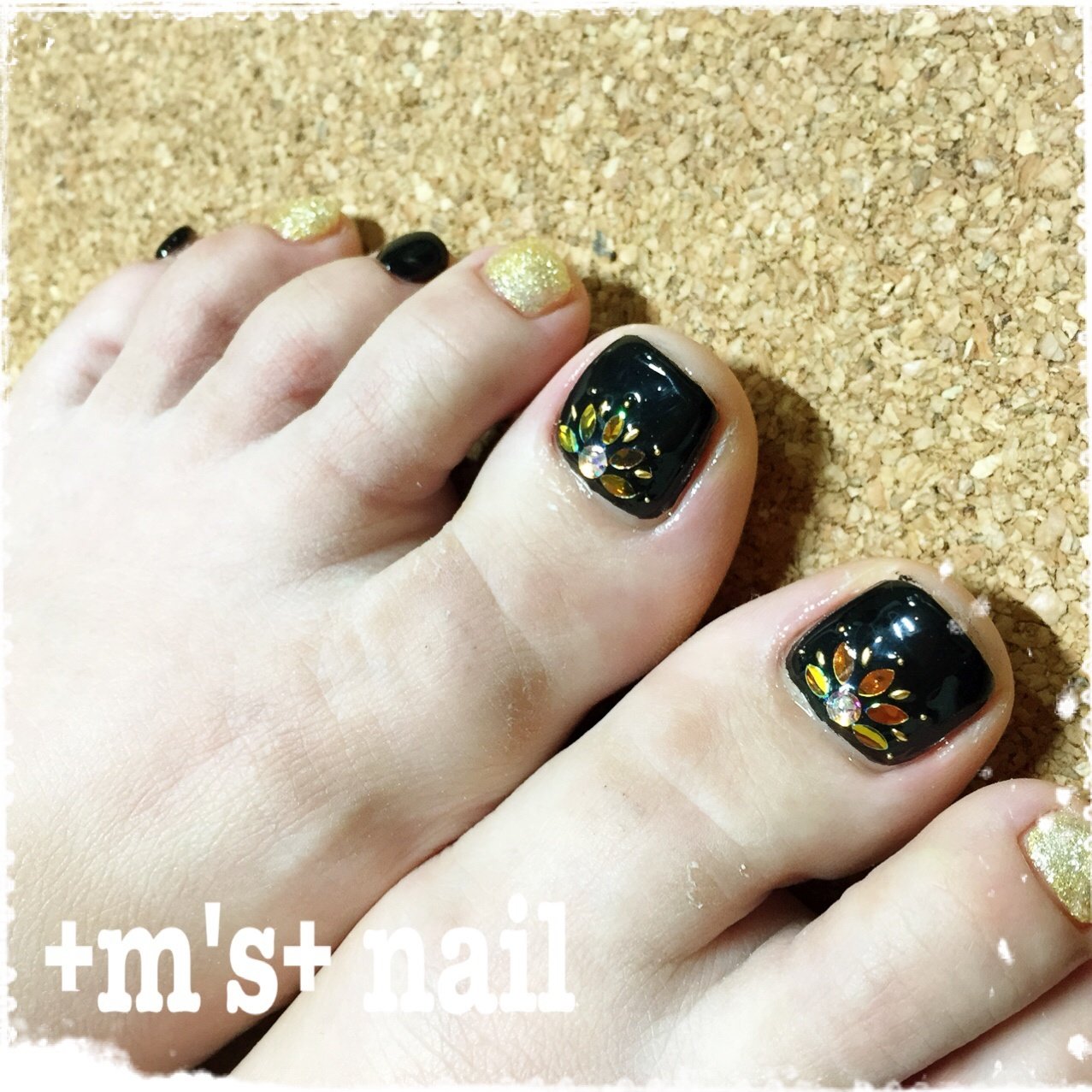 夏 オールシーズン 女子会 フット シンプル M S Nailのネイルデザイン No ネイルブック