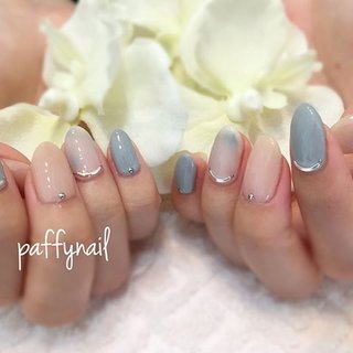 グレー マツコネイルのネイルデザイン ネイルブック