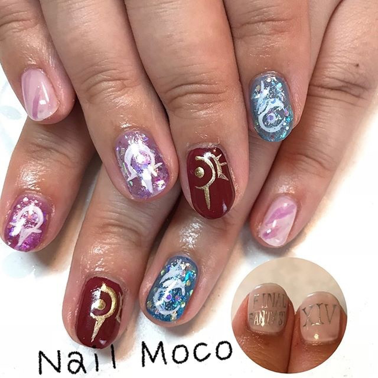 オールシーズン ライブ ハンド 痛ネイル キャラクター Nailmocoのネイルデザイン No ネイルブック