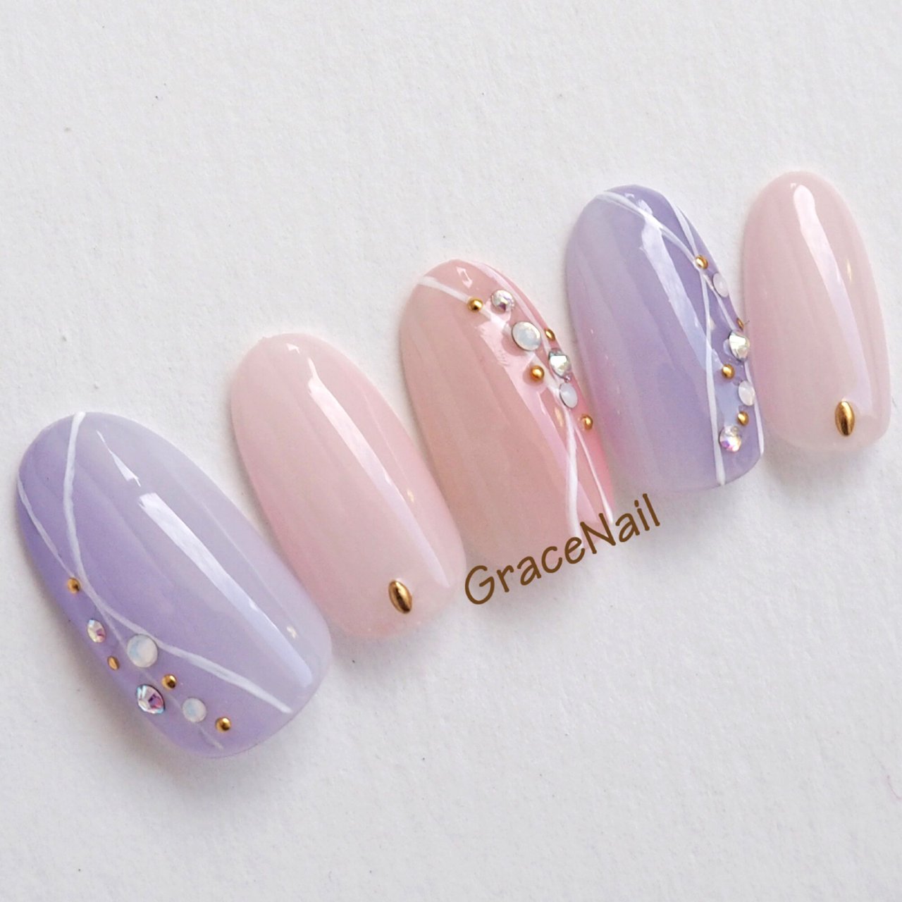 春 夏 パーティー デート ハンド Gracenailのネイルデザイン No ネイルブック