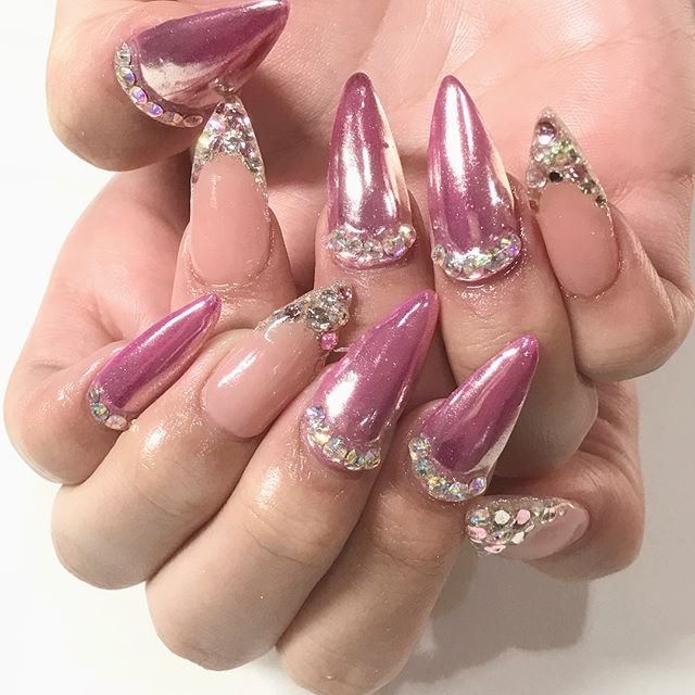 夏 秋 冬 オールシーズン ミラー 渋谷beau Re Nailのネイルデザイン No ネイルブック