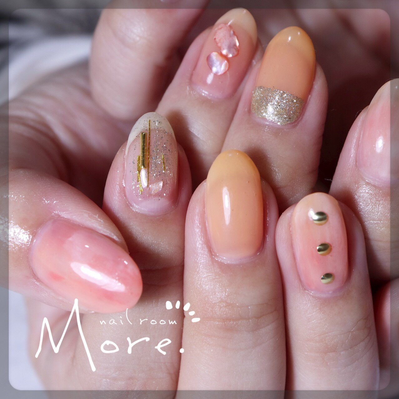 夏 オールシーズン リゾート オフィス ハンド More Nailroomのネイルデザイン No ネイルブック