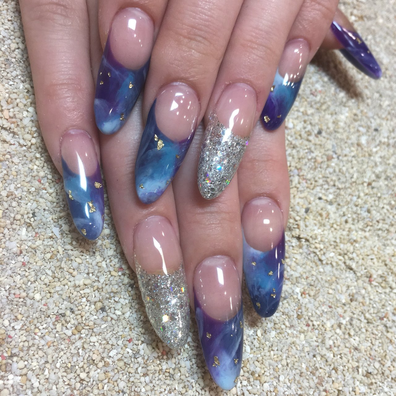 夏 リゾート パーティー 女子会 ハンド Chisato Kobayashiのネイルデザイン No ネイルブック