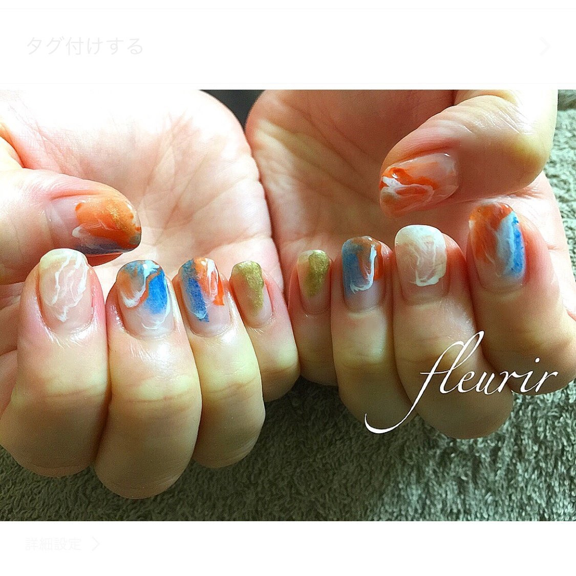 夏 オールシーズン 旅行 海 ハンド Nailsakiのネイルデザイン No ネイルブック