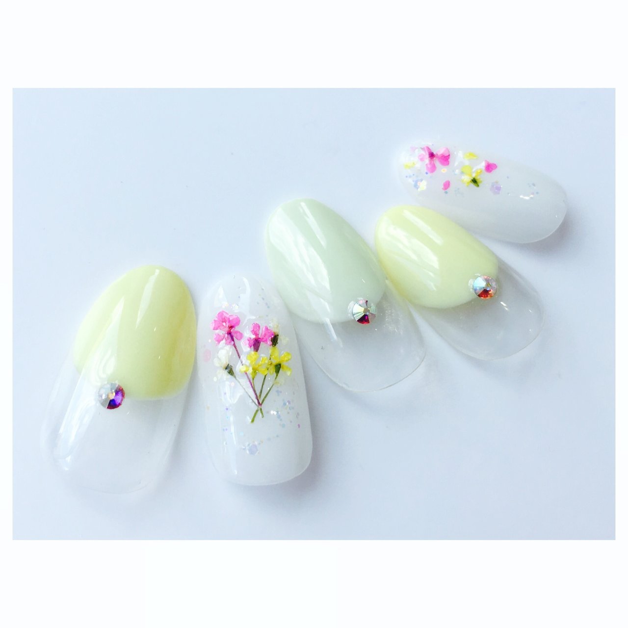 春 夏 ブライダル ハンド フレンチ 0121 Nailのネイルデザイン No ネイルブック