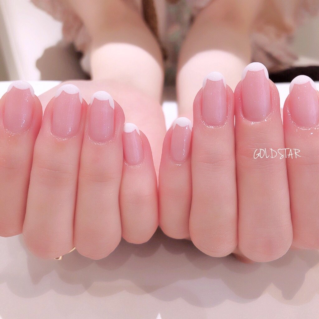 夏オールシーズンオフィスブライダルハンド Agloss Nailのネイル