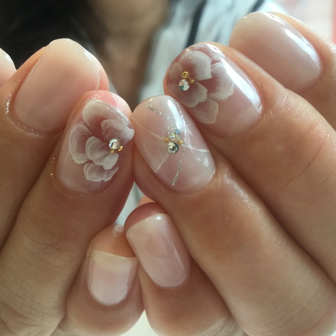 オールシーズン オフィス ブライダル ハンド ワンカラー Salon De Galleのネイルデザイン No ネイルブック