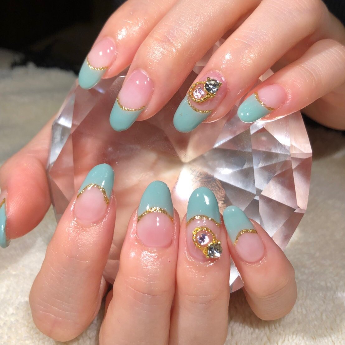 夏 オールシーズン オフィス ブライダル ハンド Nail Salon ちゅらのネイルデザイン No ネイルブック