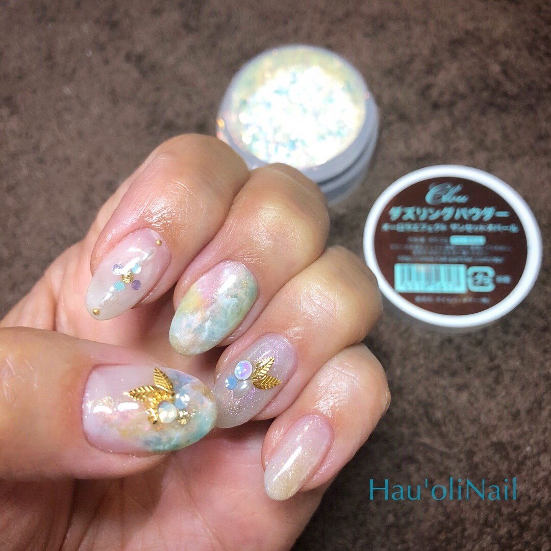 夏 旅行 海 女子会 ハンド Hauoli Nailのネイルデザイン No ネイルブック