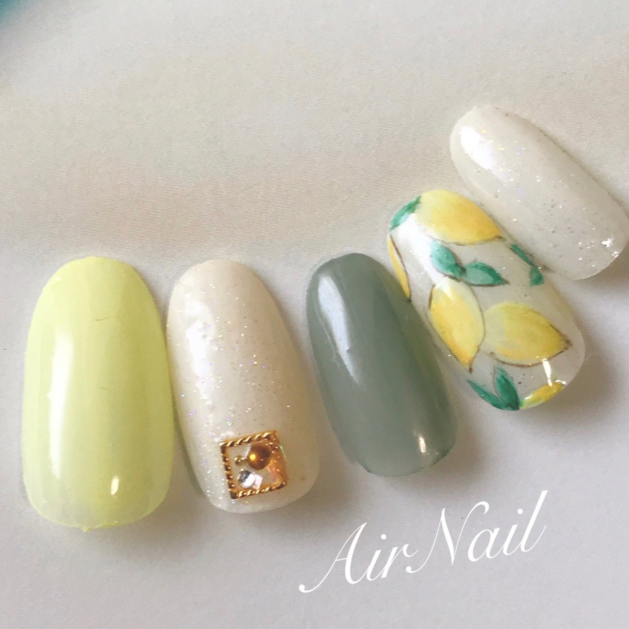 夏 海 リゾート 浴衣 ハンド Airnail エアーネイル のネイルデザイン No ネイルブック