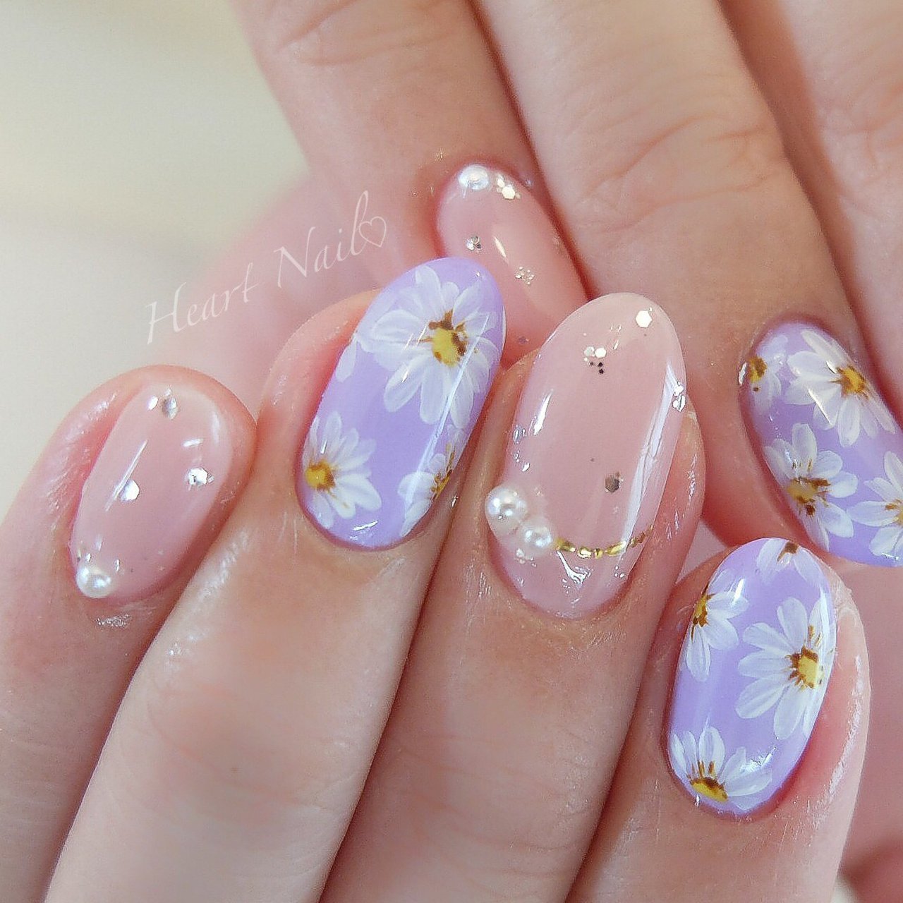 春 夏 オールシーズン デート ハンド Heartnailのネイルデザイン No ネイルブック