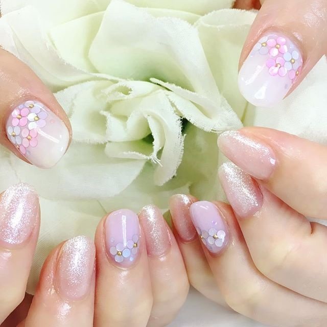 夏 梅雨 浴衣 デート ハンド ネイルサロンliana目黒のネイルデザイン No ネイルブック