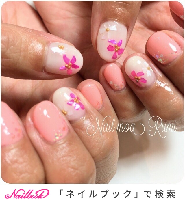 夏 オールシーズン 梅雨 女子会 ハンド 宇都宮 ニュアンスネイル専門𓇼leaaloha レアアロハ 𓇼のネイルデザイン No ネイルブック