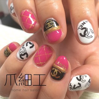 人気順｜ピンク/#シャネルのネイルデザイン(3ページ目)｜ネイル