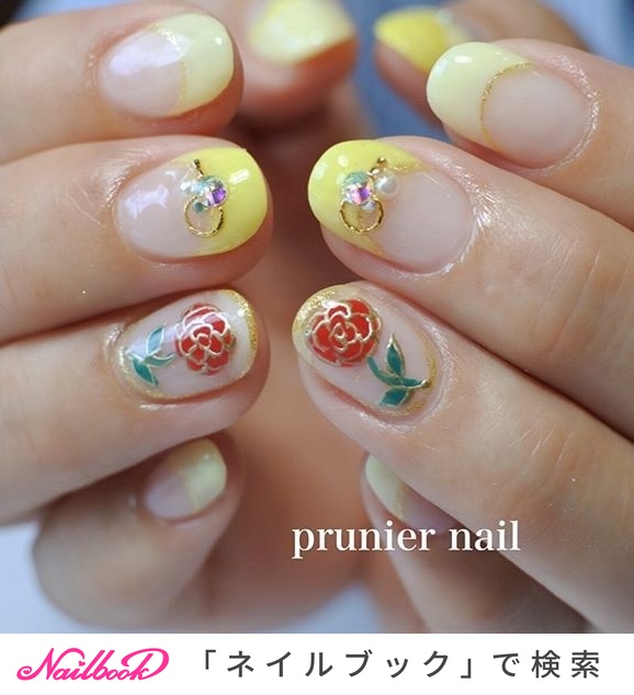 おすすめ順 美女と野獣ネイルのネイルデザイン 7ページ目 ネイルブック