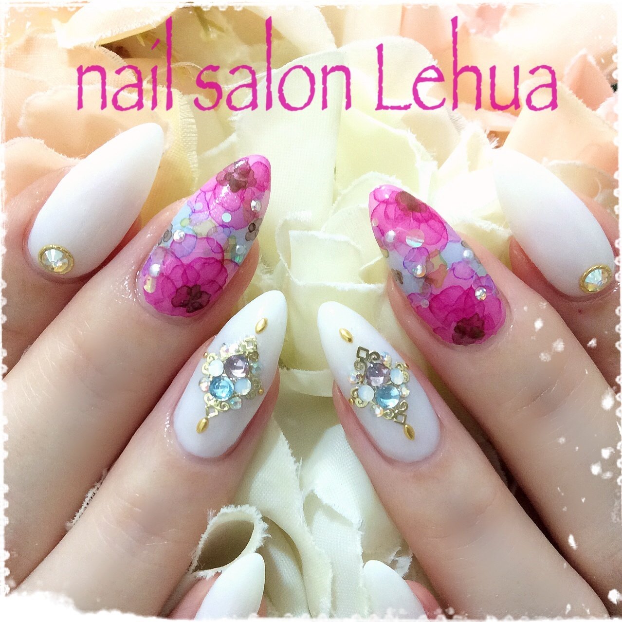 ピンク Lehua レフア 大木萌子のネイルデザイン No ネイルブック